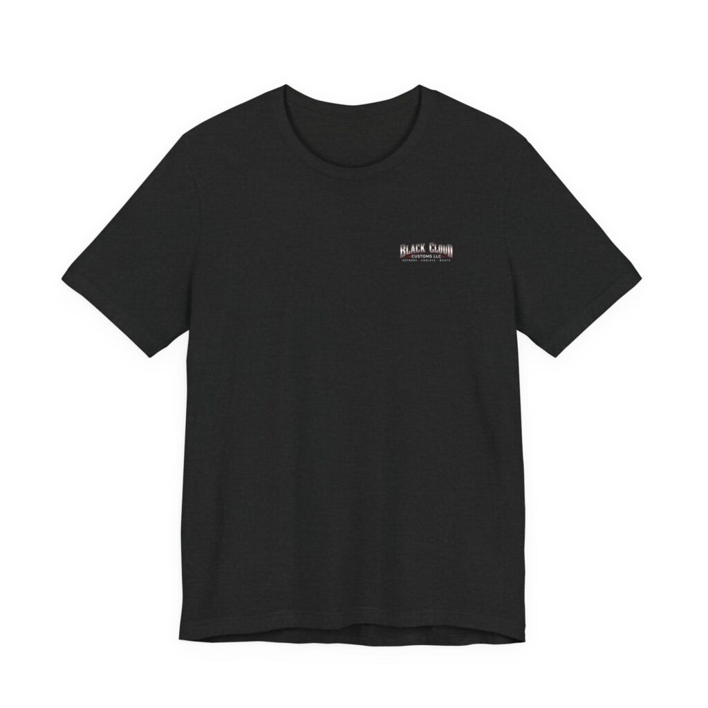 Black Cloud Shirt #1 — Bella+Canvas 3001 Blend